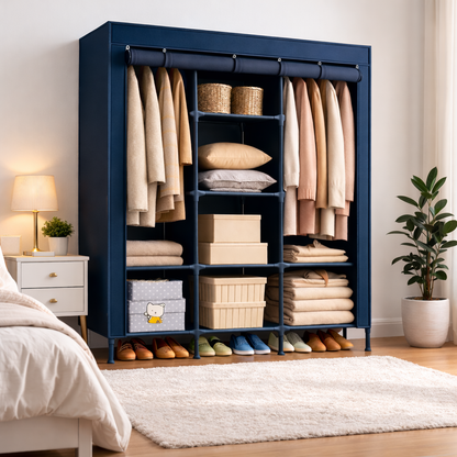Closet Portátil 3 Puertas – Organiza Toda tu Ropa en 15 Minutos