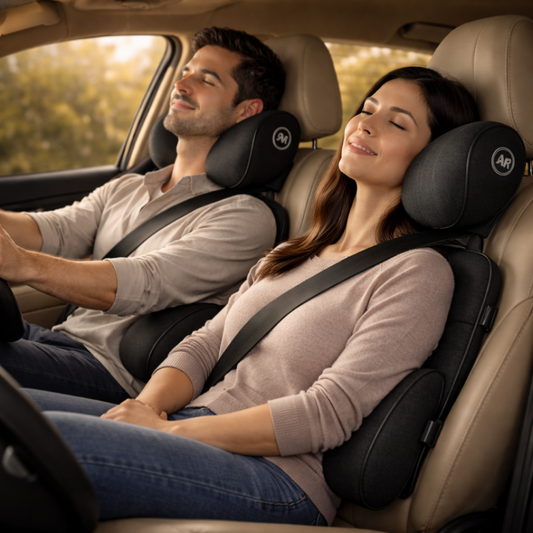 Kit Lumbar & Cuello Para el Carro | Maneja horas sin dolor 🚗